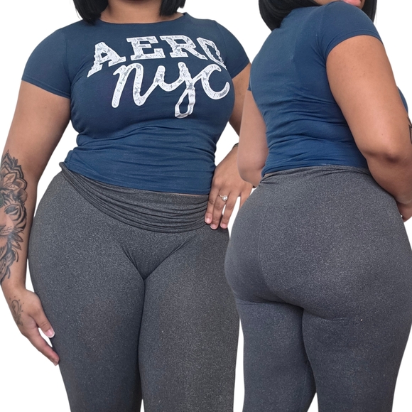 ☆Aeropostale Blue Graphic Tee☆ - Picture 3 of 3